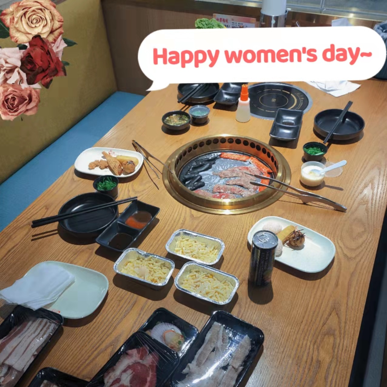 여성의 날을 축하 해요